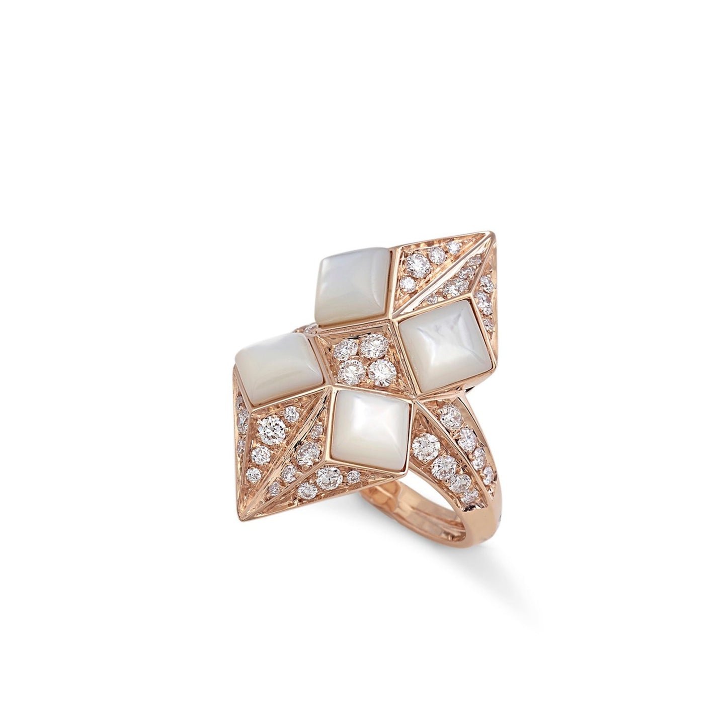 Prisma Ring - Diamond & MOP