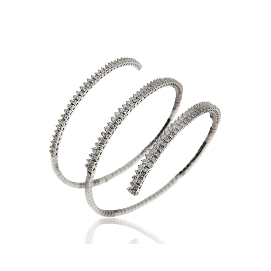 Shine Twirl Bracelet with Diamond