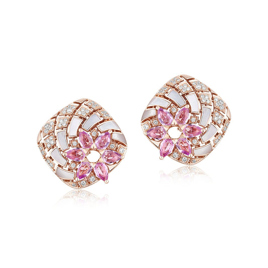 Geomatrica Cushion Earrings