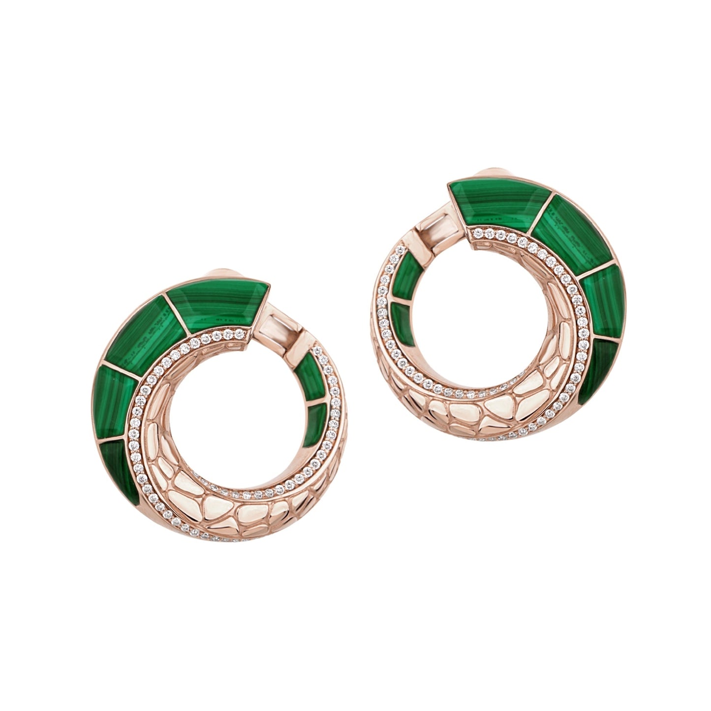 Coccopelli Malachite Earrings