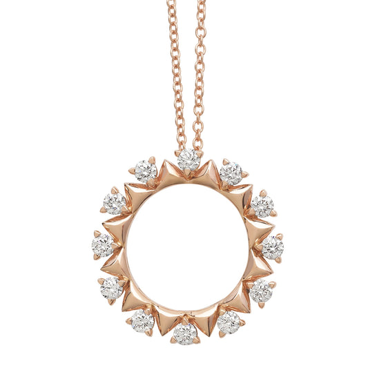 Art Deco Round Necklace
