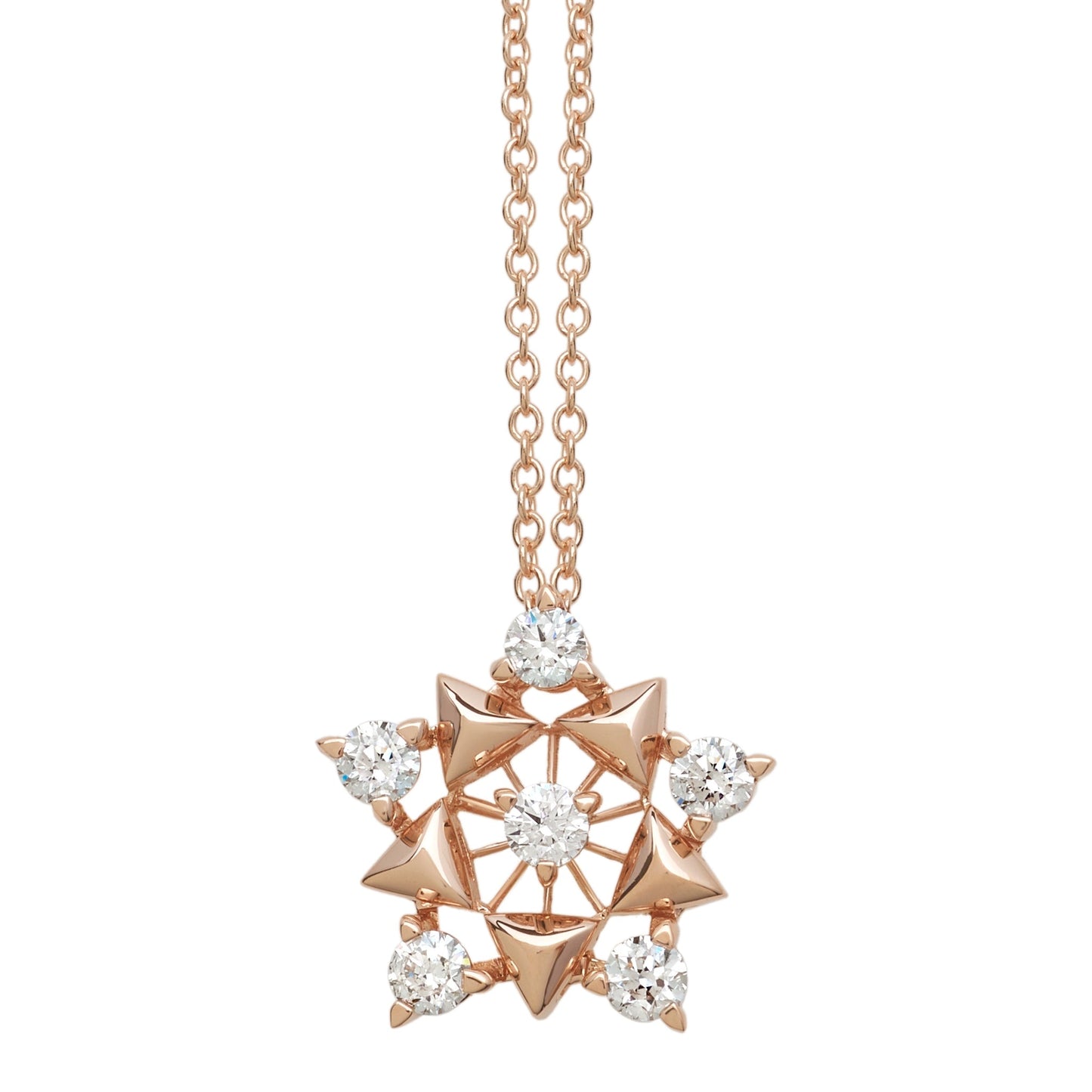 Art Deco Star Necklace