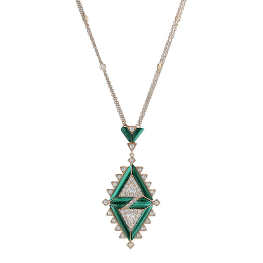 Etnica Necklace - Malachite