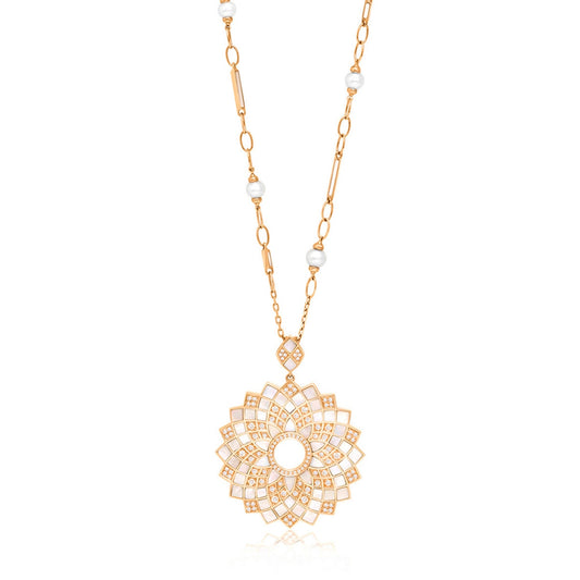Geomatrica MOP Necklace