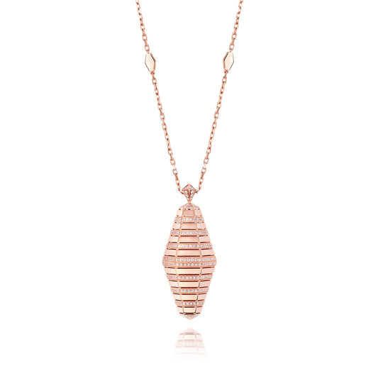 Deco Pendant Necklace