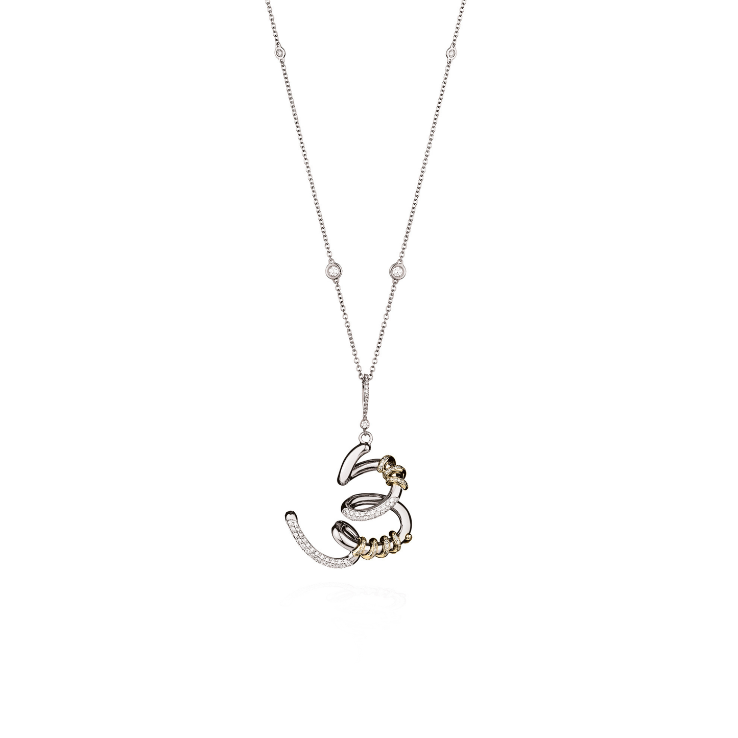 18 KT Gold Circe Grace Necklace