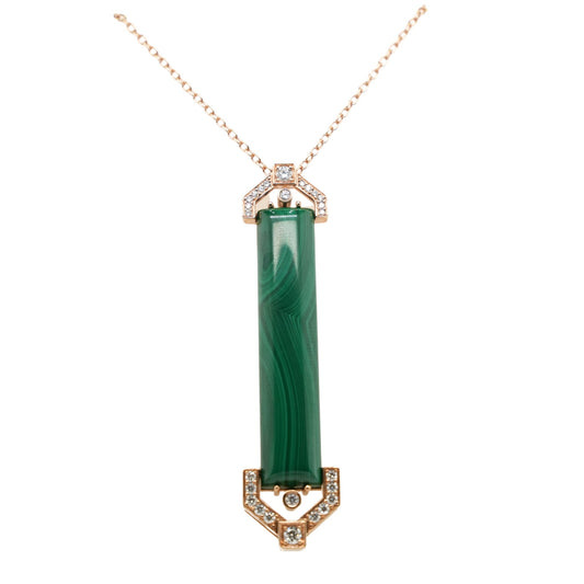Noi Gioielli Malachite Pendant