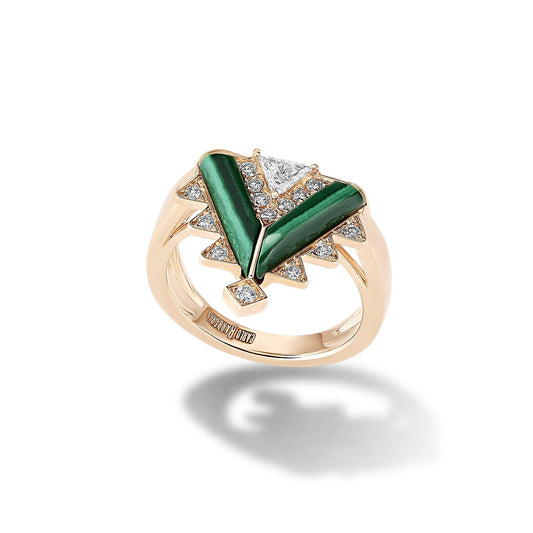 Etnica Ring - Malachite