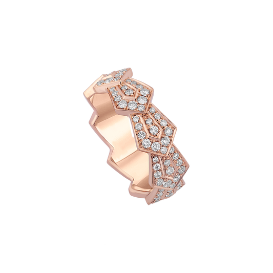 Art Deco Eternity Diamonds Ring